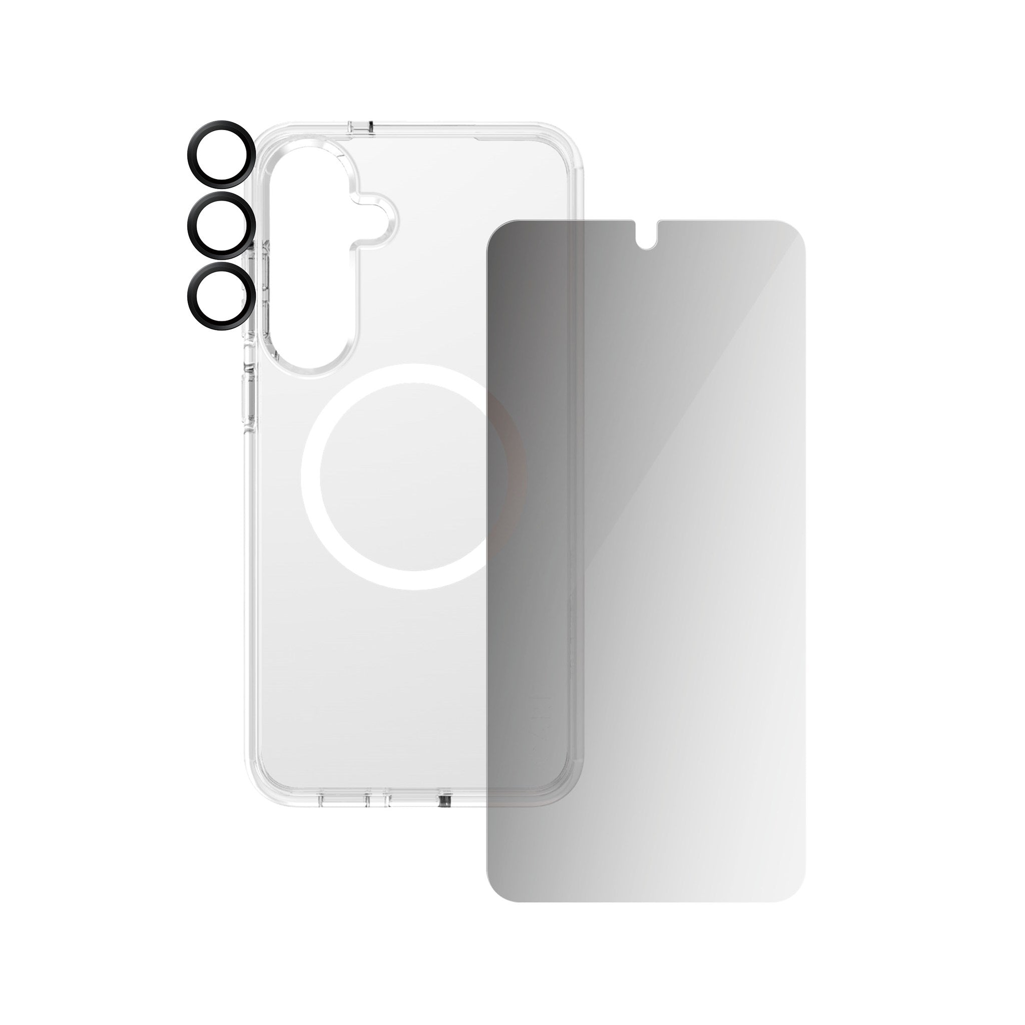 PanzerGlass® | CARE by PanzerGlass® Urban Combat 3-in-1 Privacy Bundle Samsung Galaxy S25+